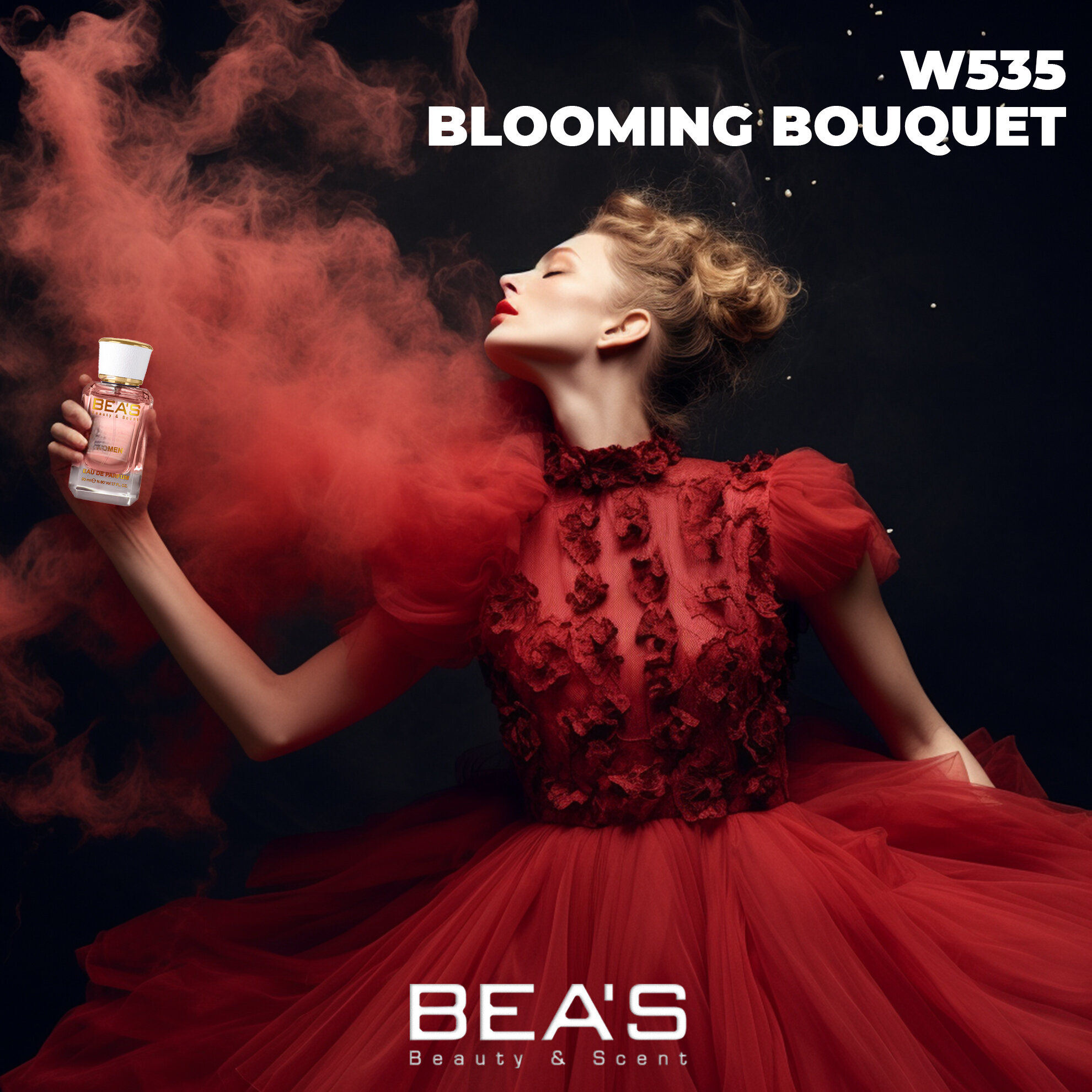 Парфюмерная вода женская Cherry Blooming Bouquet Блуминг Букет W535 edp 50 мл