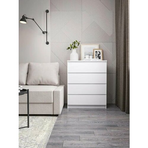 Комод белый без ручек 80x99x40 как Икеа 6800₽