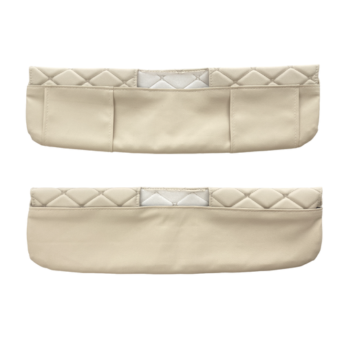 Чехлы на козырьки КАМАЗ декоративный бежевый ромб 2 шт 1250₽