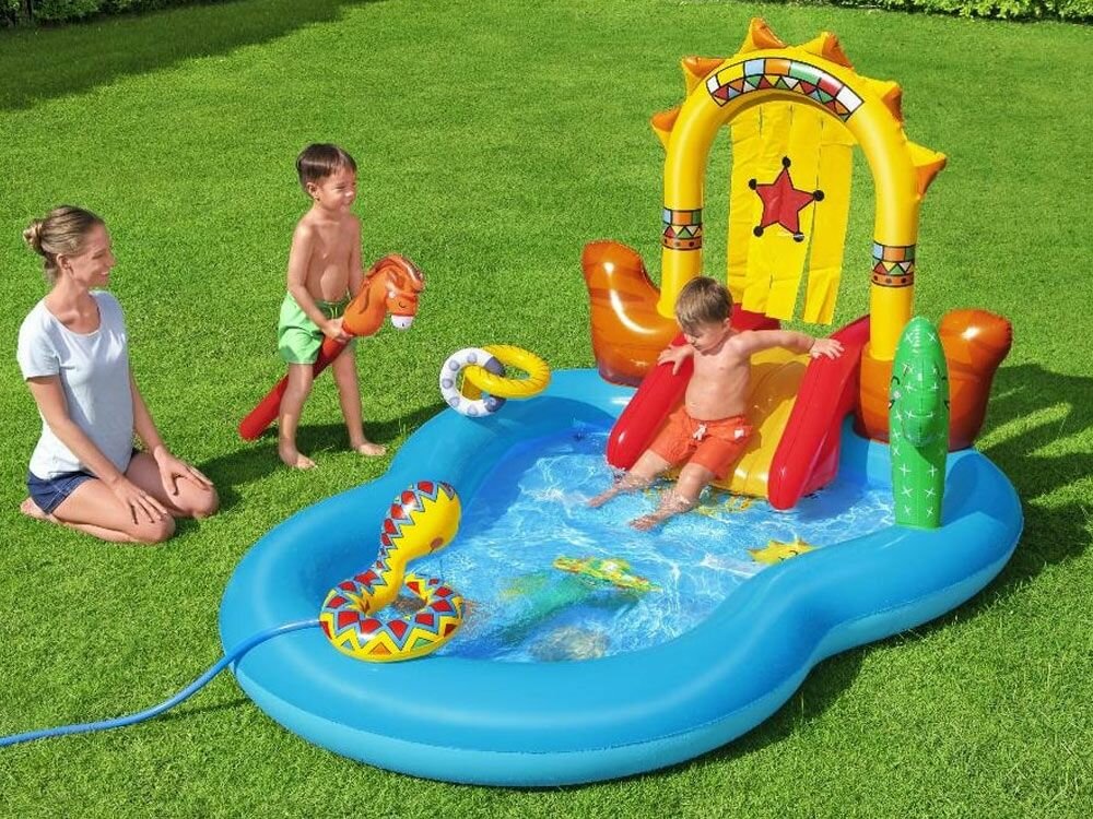 Обзор: Игровой центр Bestway 264х188х140см 