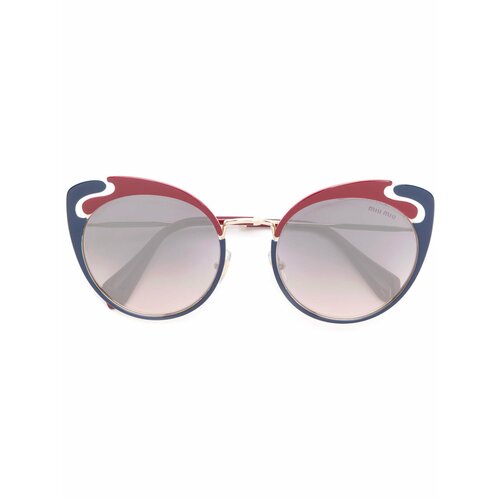 Солнцезащитные очки Miu Miu, красный