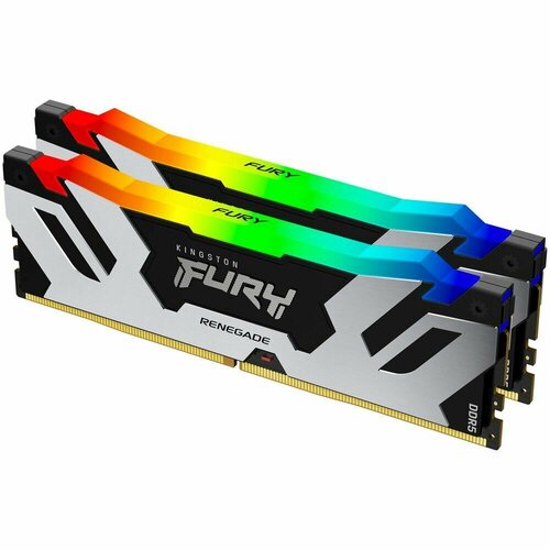 Память оперативная Kingston 96GB 6000MTs DDR5 CL32 DIMM Kit of 2 FURY Renegade RGB XMP 4764100₽