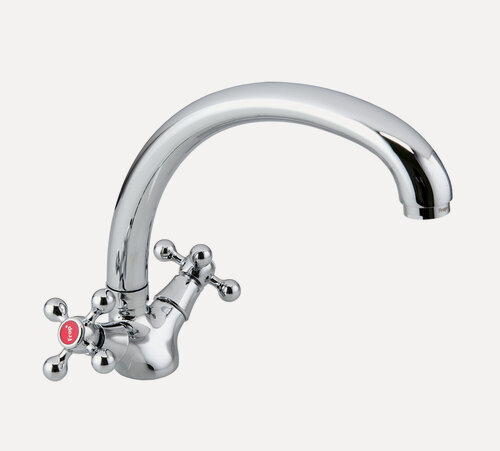 Изображение товара Смеситель для кухни (мойки) Frap F4219 хром, шпилька, силумин