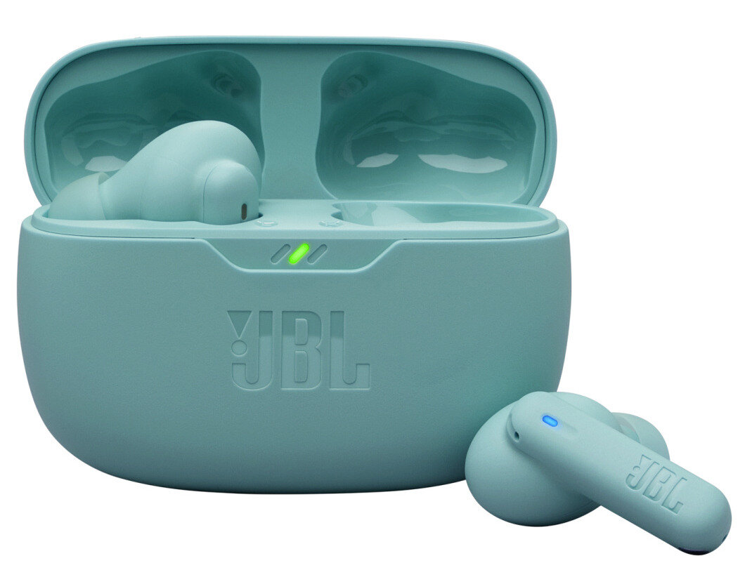 JBL Wave Beam 2, зеленый, беспроводные наушники