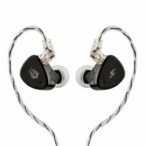 SIMGOT EM6L 1DD 4BA Гибридная гарнитура HiFi IEM с динамическим монитором-вкладышем со съемным серебристым кабелем OFC 9111₽
