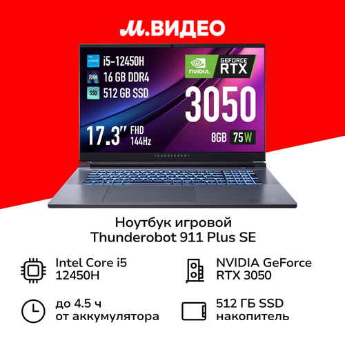 Ноутбук игровой Thunderobot 911 Plus SE 89999₽