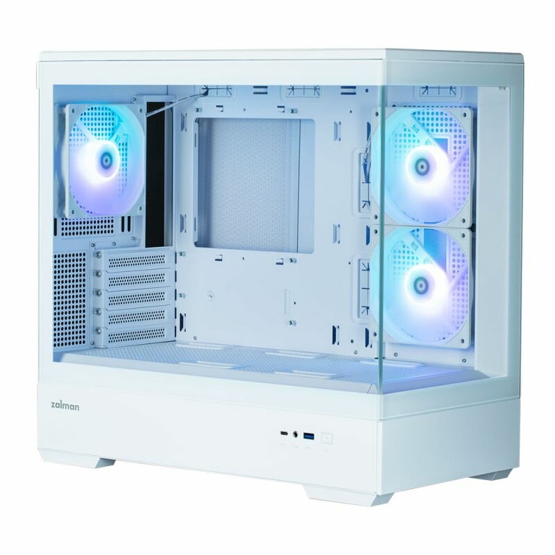 Корпус ZALMAN P30 White, WINDOW