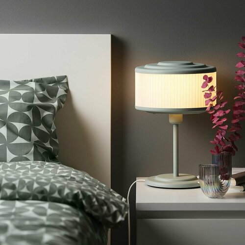 Настольная лампа IKEA REMTANG 50540015 37 см серо-зеленый 10323₽