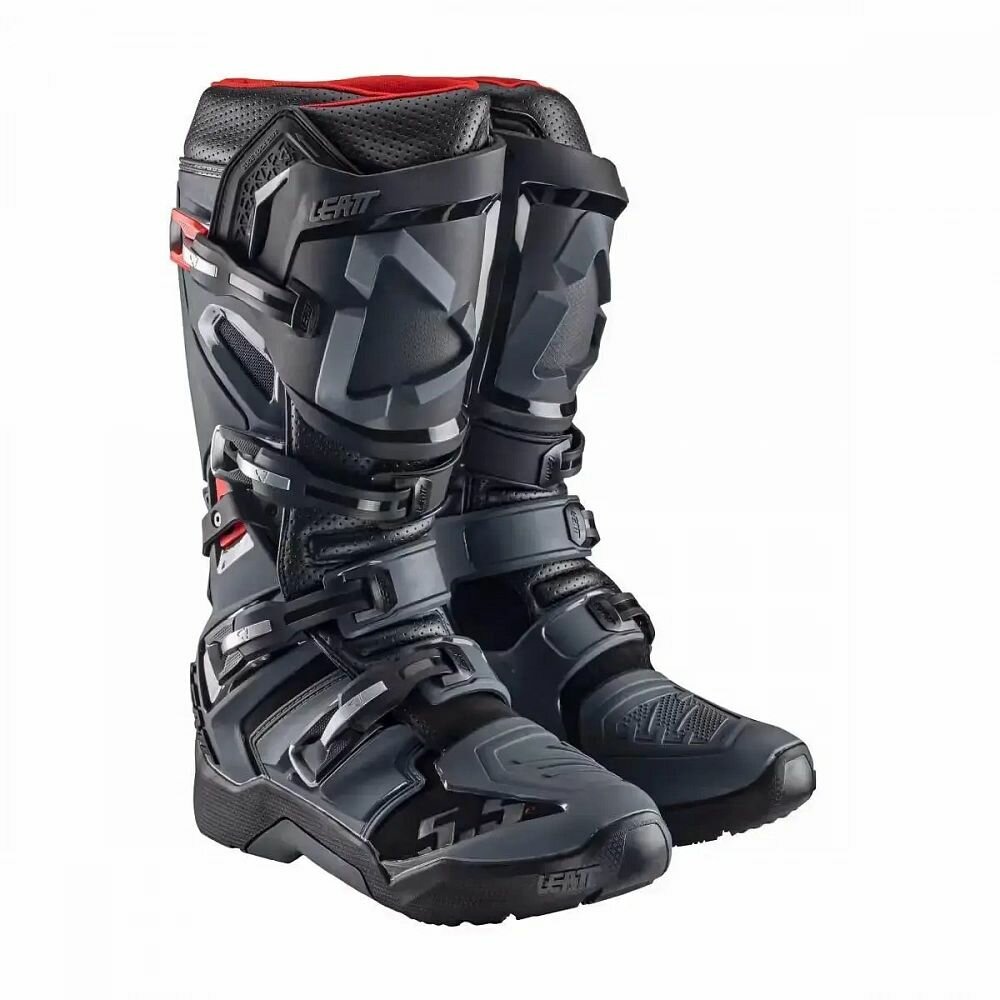 Мужские мотоботы LEATT 5.5 FlexLock Enduro Boot, Graphene, размер 12