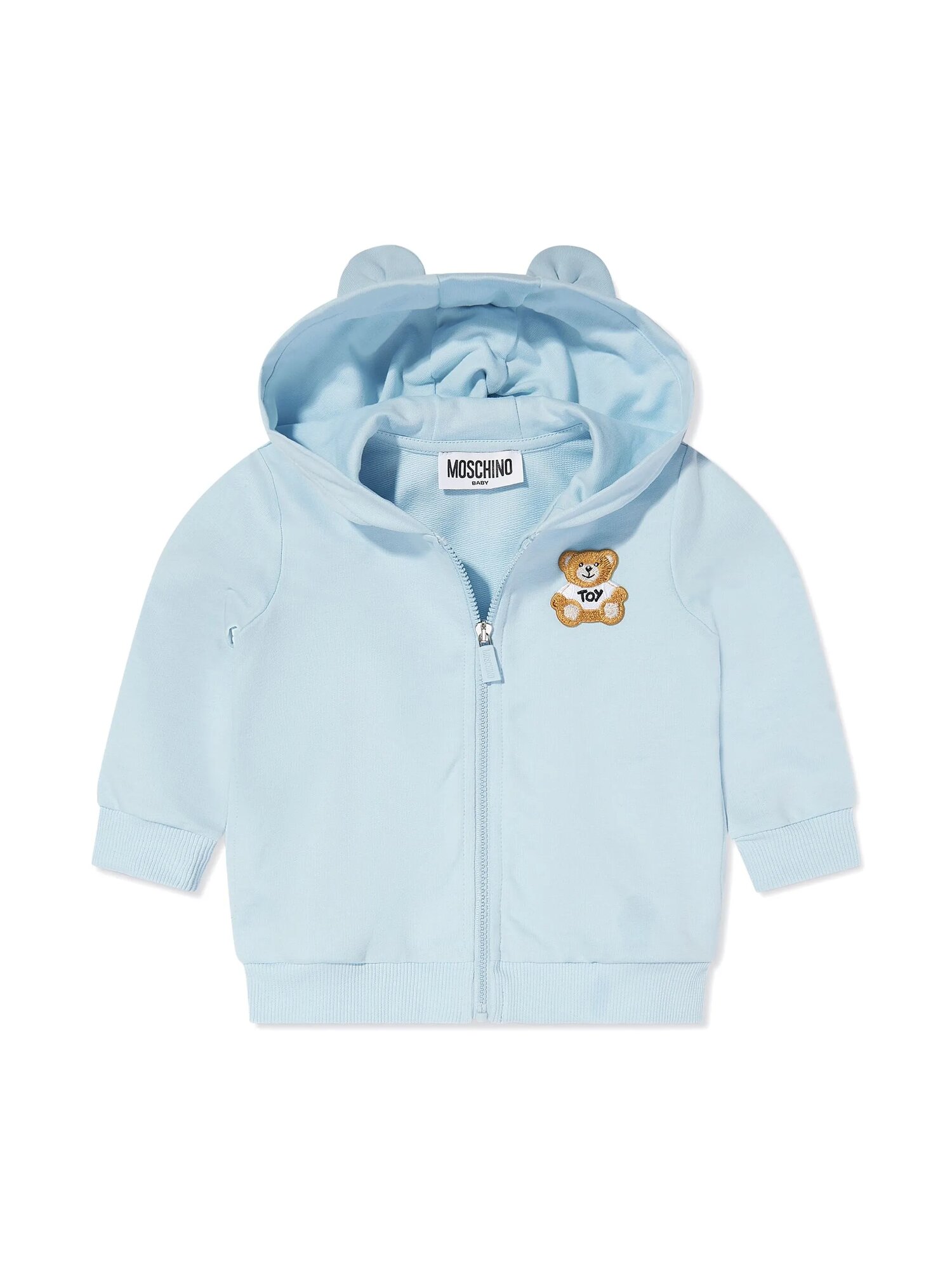 Костюм спортивный MOSCHINO Teddy Bear, размер 9-12 мес, синий — фото 1