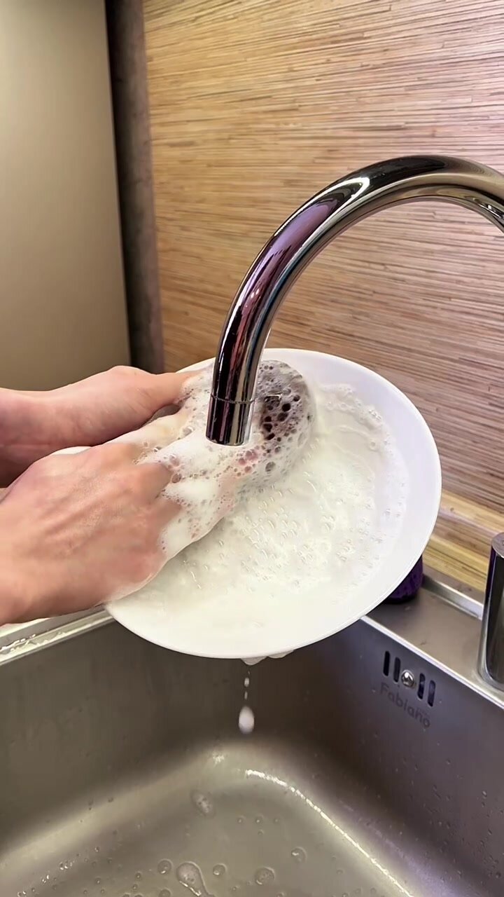 Губки для мытья посуды PRO CLEANLY, для уборки кухни и чистки ванны, большая, универсальная, 5 шт. — фото 1