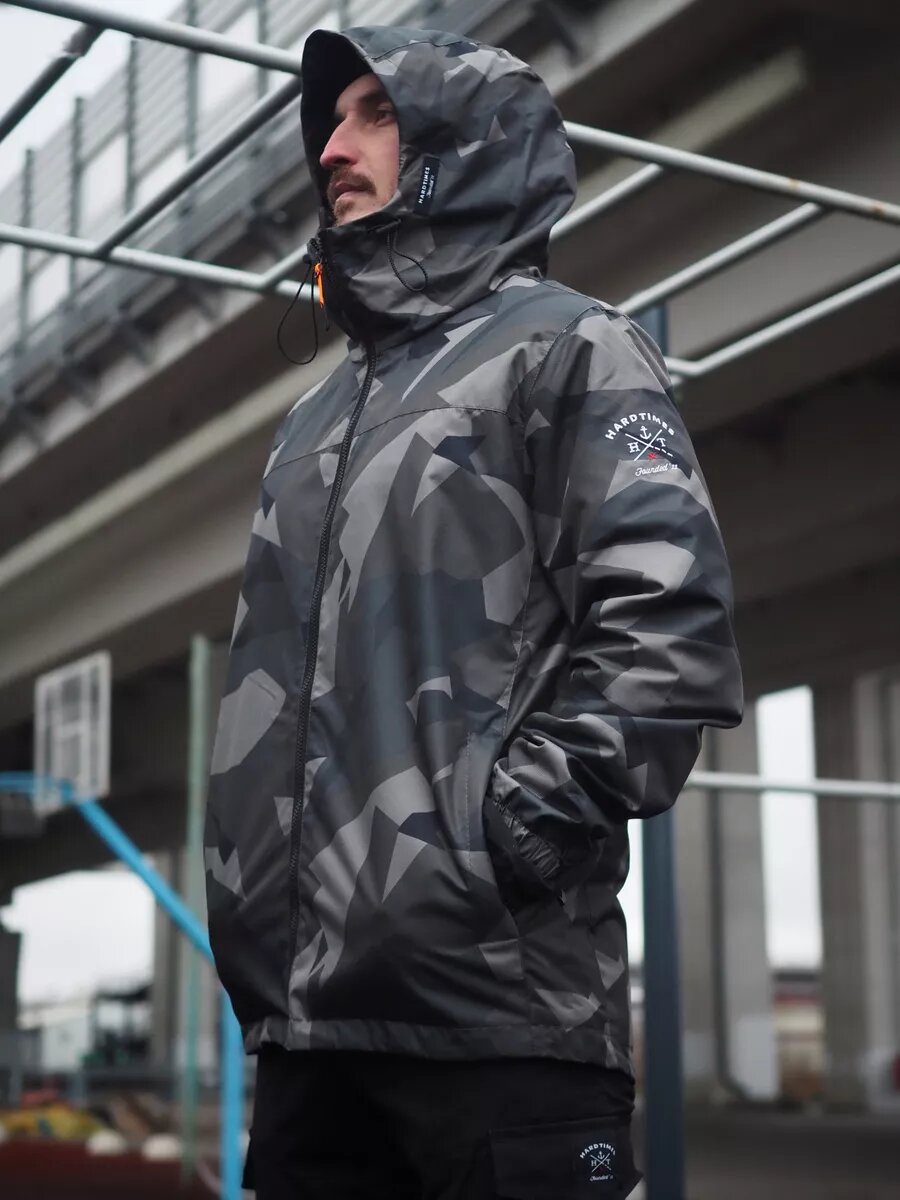 Ветровка Hard Times размер XL камуфляж