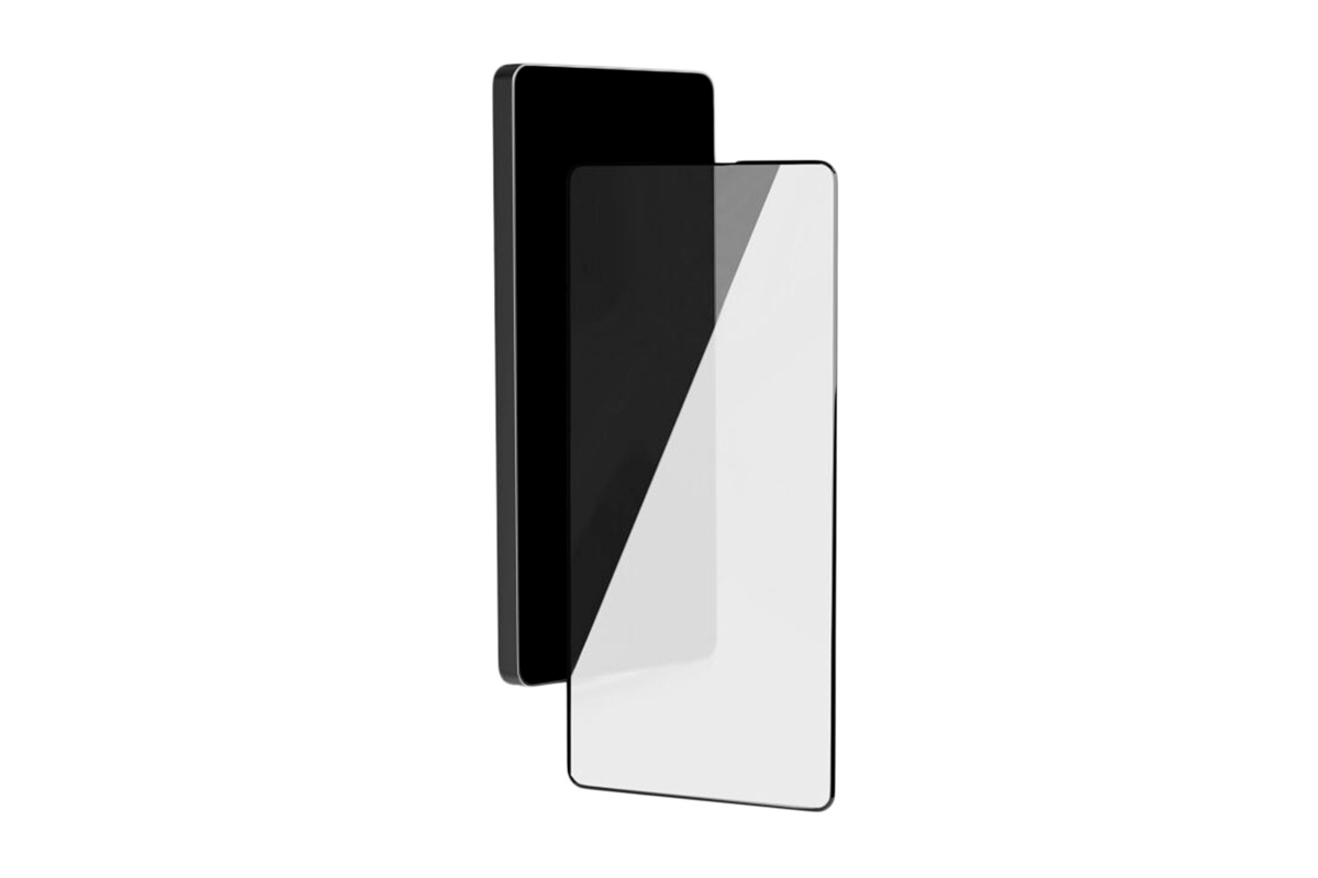 Защитное стекло VLP Premium Shield для Galaxy S25 Ultra с черной рамкой