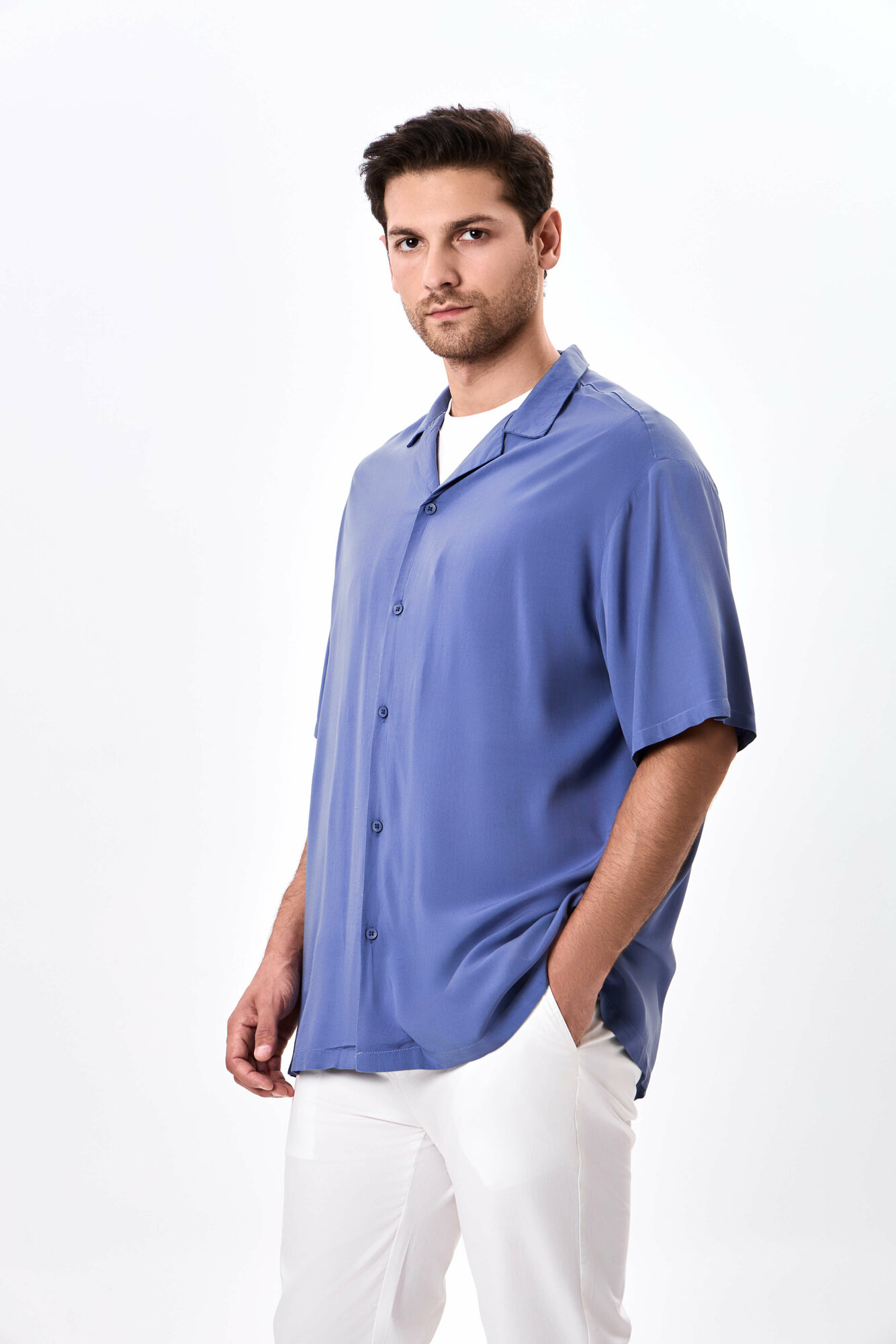 Рубашка TERRA PRO, размер M, blue — фото 1