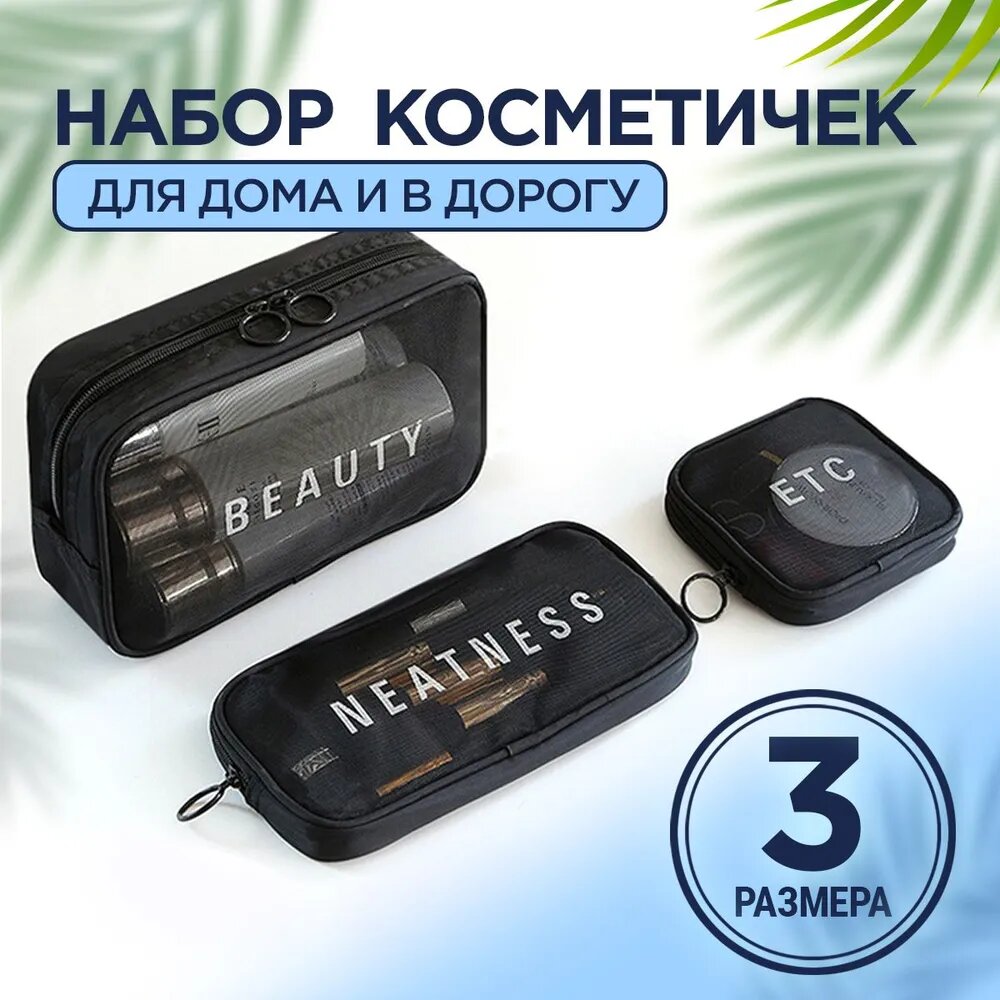 Косметичка 6.5х14х22 см 