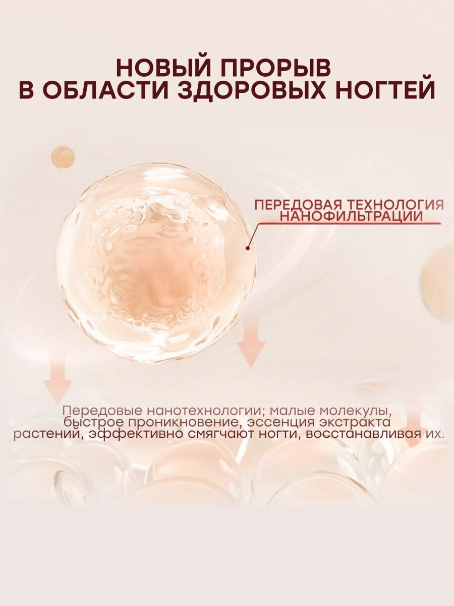 Изображение Средство от грибка ногтей на ногах Lanbena с экстрактом монарды / Уход за ногтями / Ланбена противогрибковое, на русском