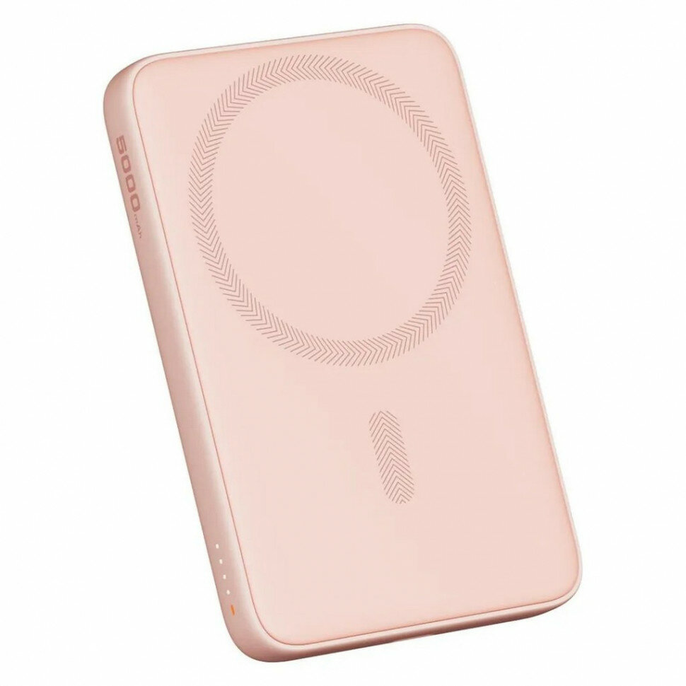 Внешний аккумулятор Aukey MagFusion Slim 5000 мАч (APB-PB-MS03PK) Pink