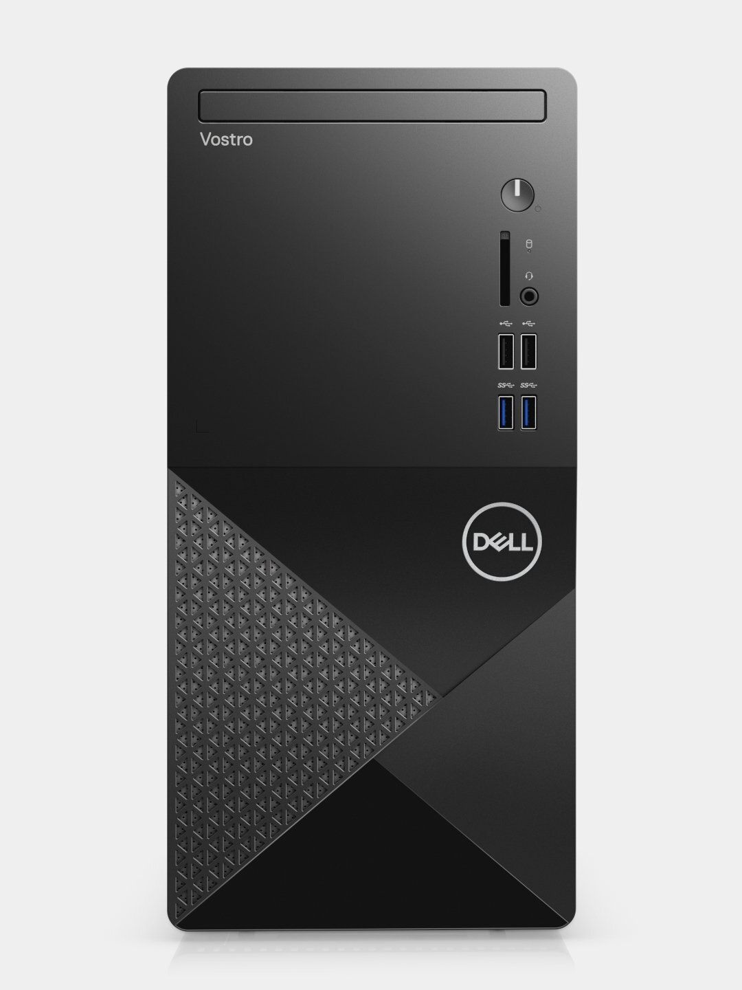 Корпус DELL Vostro 3888 Mid Tower, черный, сталь с пластиковыми вставками — фото 1