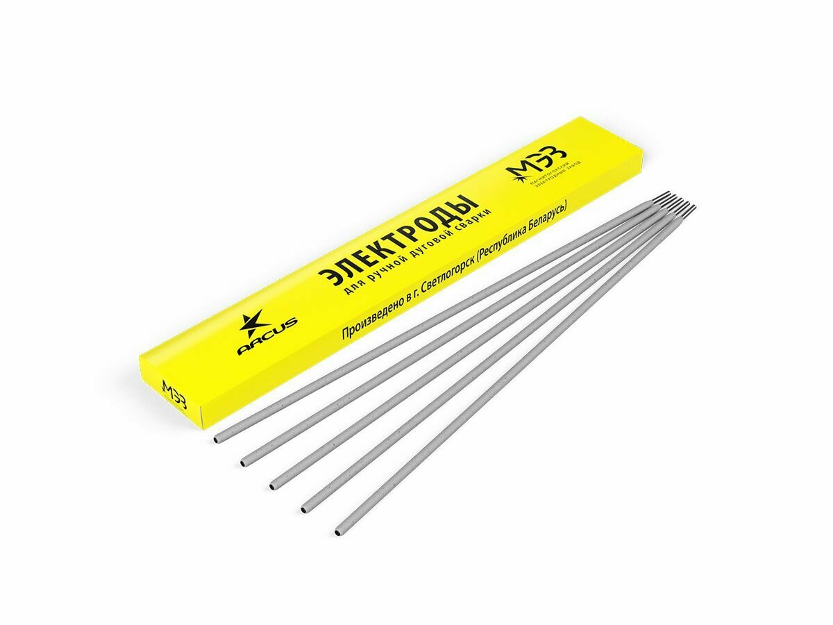 Электроды для сварки МЭЗ/Аркус-РБ УОНИ-13/55 25 мм 1 кг для углеродистой и низколегированной стали
