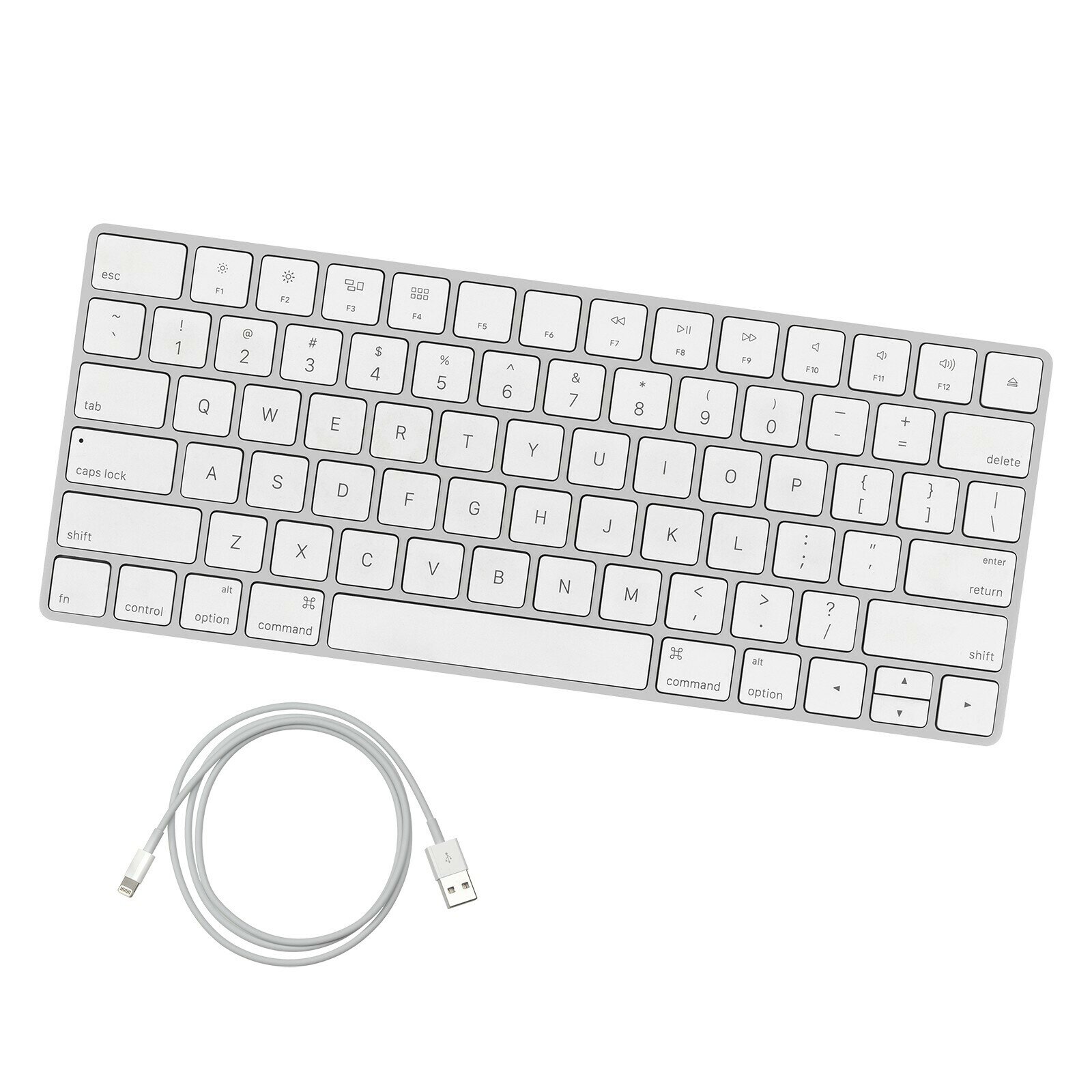 Клавиатура Magic keybaord MLA22ZM/A, A1644 беспроводная, EN раскладка белая