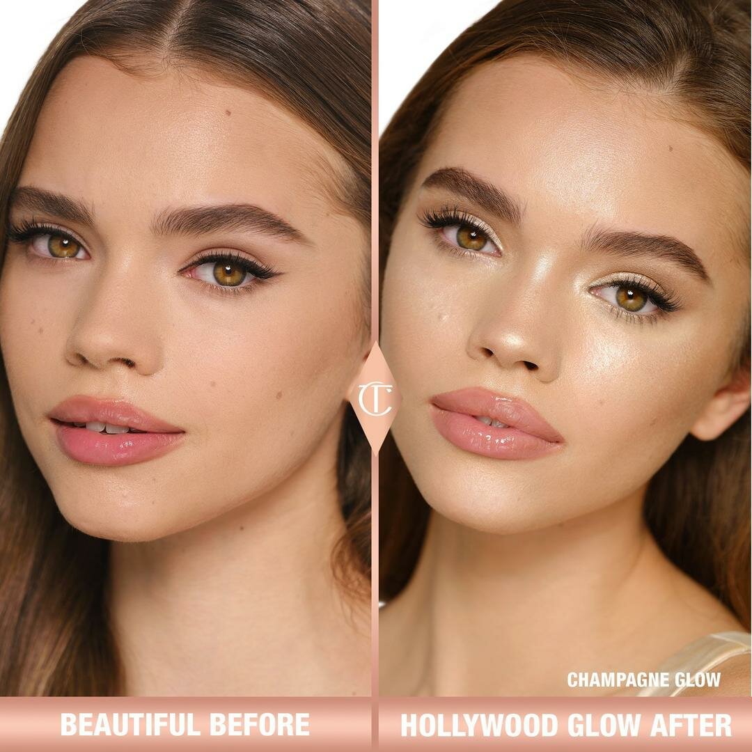 Charlotte Tilbury хайлайтер HOLLYWOOD GLOW GLIDE ARCHITEC (rose gold glow) — фото 1