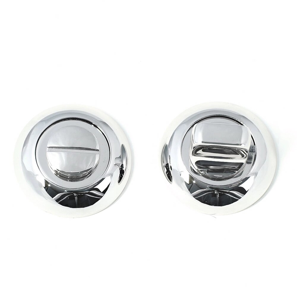 Дверные накладки с заверткой Megapolis хром