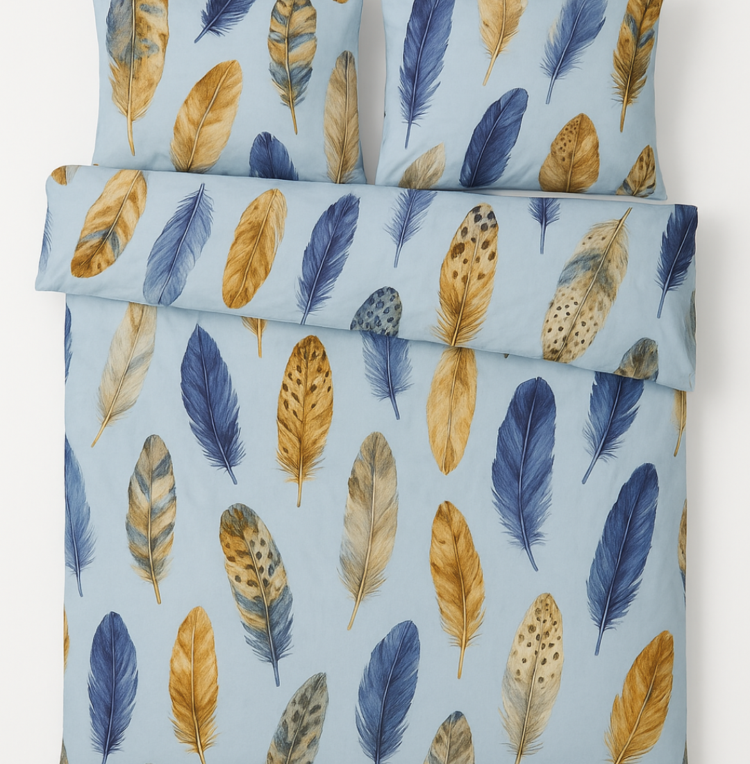 Постельное белья "Простыня и наволочка" размер евро стандарт — фото 1