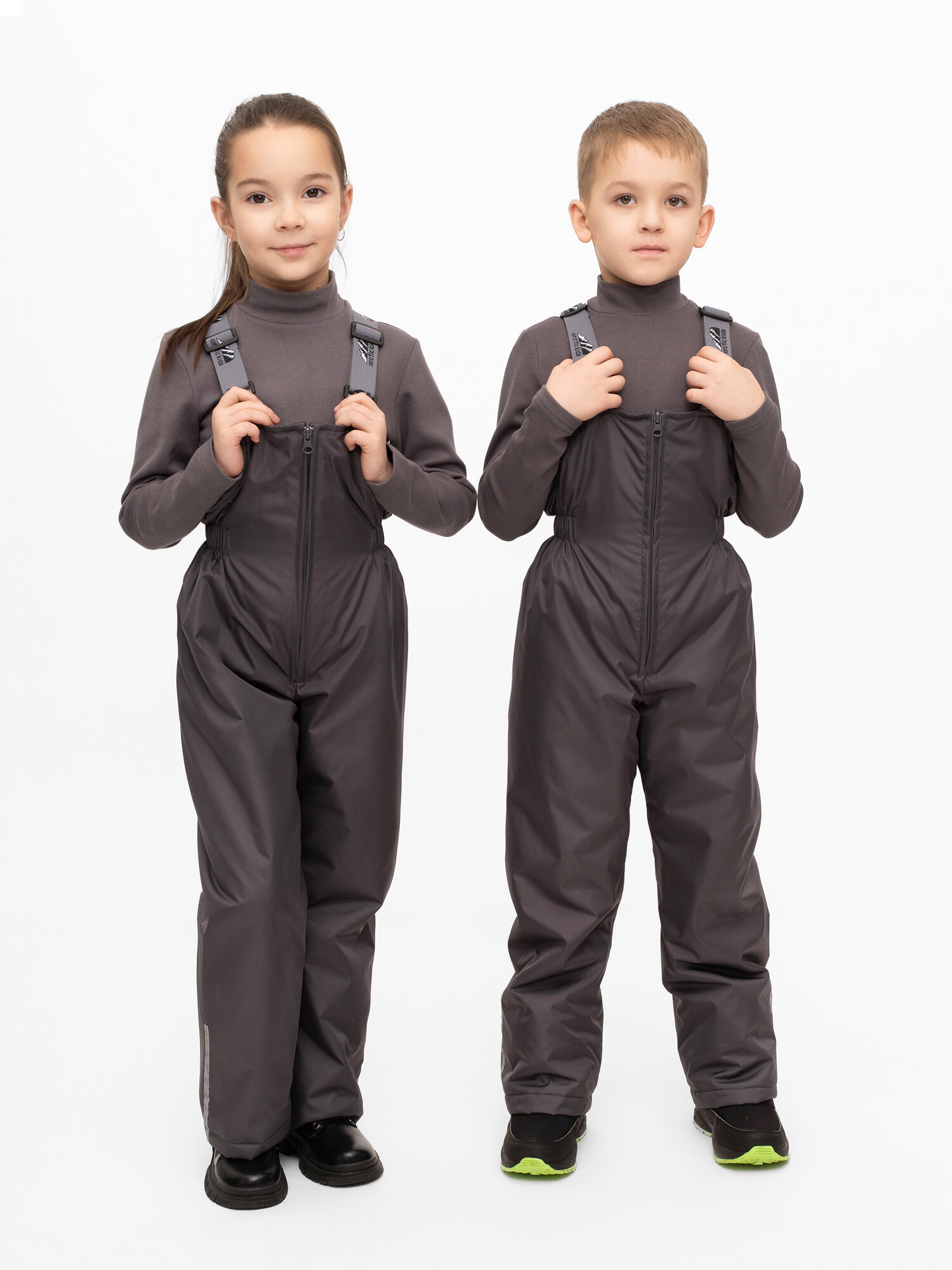 Брюки утеплённые ПРОМОКОД размер 64(128)  серый