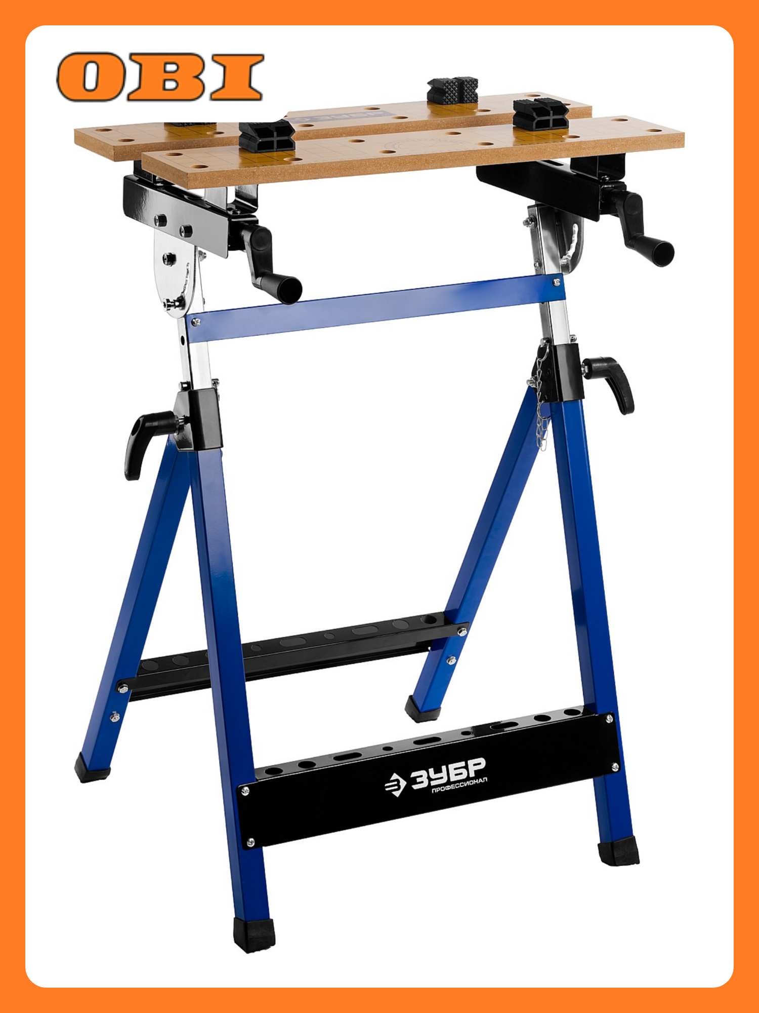 Верстак складной столярный ЗУБР профессионал Т7 605х490х810 мм