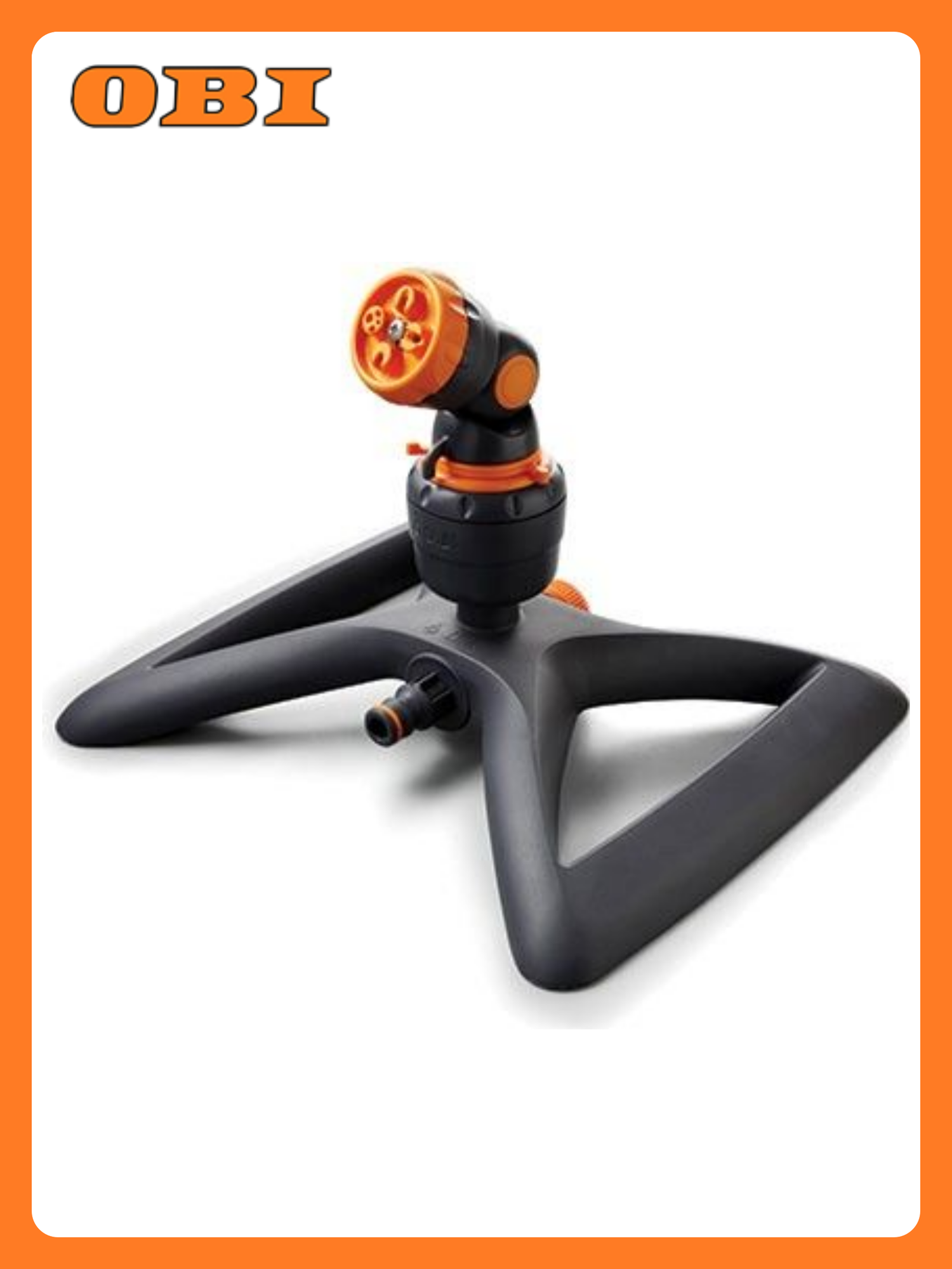 Дождеватель для полива осциллирующий с турбиной для огорода SIDERAL 360 градусов