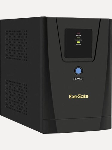 Изображение товара ИБП ExeGate EX292794RUS SpecialPro UNB-1200. LED. AVR.2SH.3C13. USB, черный