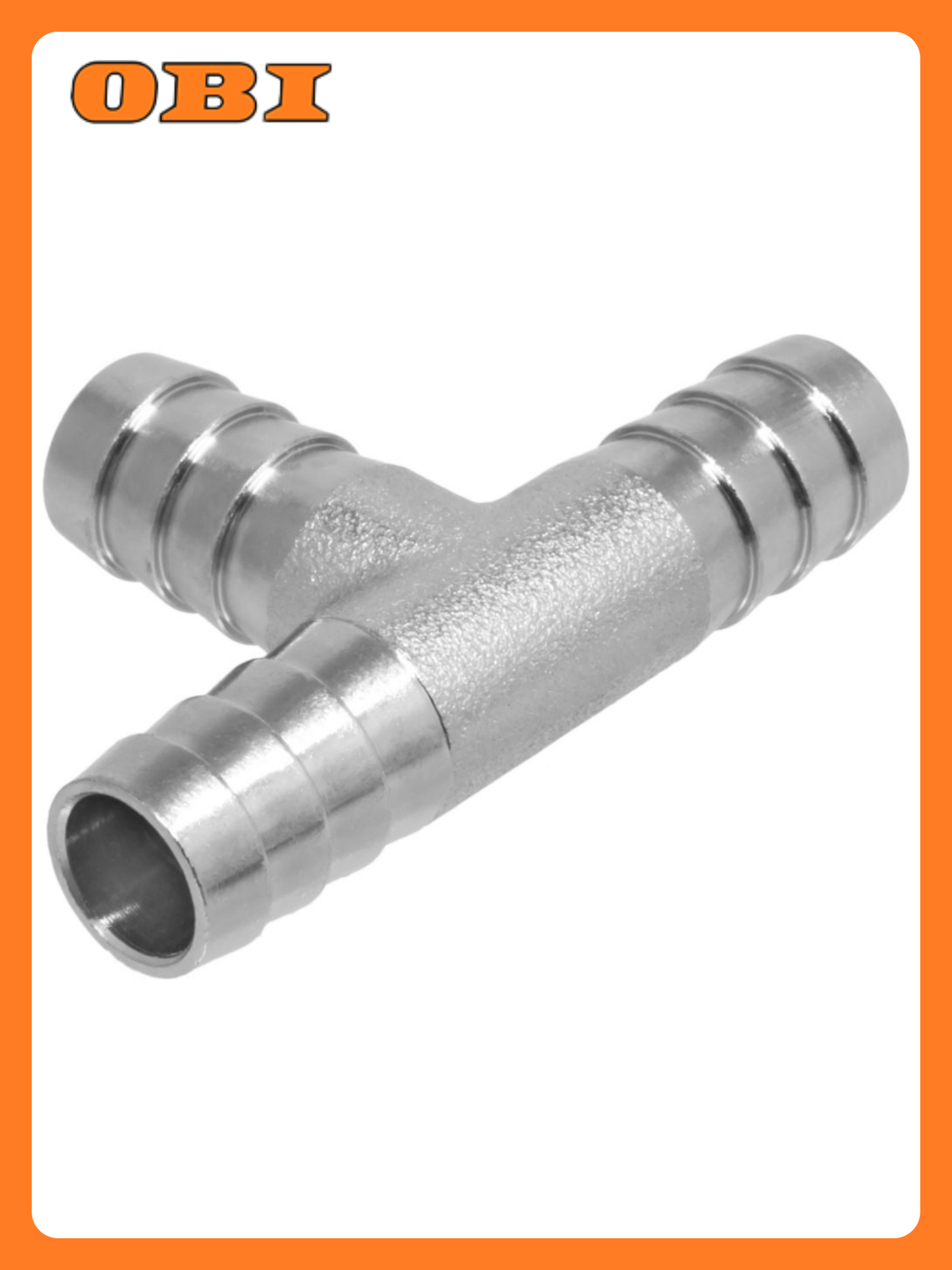 Тройник соединительный для садовых шлангов 12 мм (латунь) MP-У