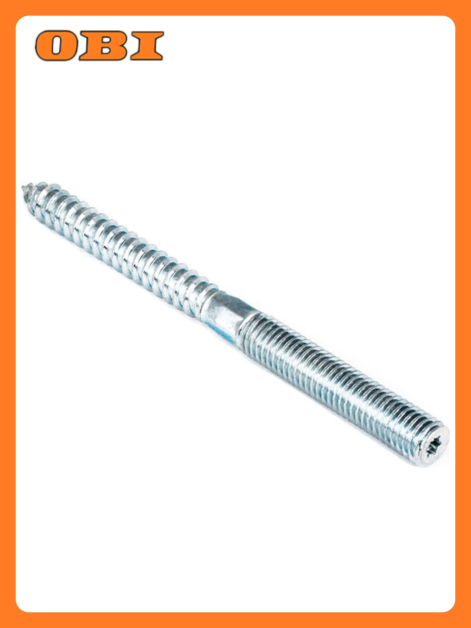 Шпильки Стройбат  резьбовая  углеродистая сталь  6х60мм  5шт