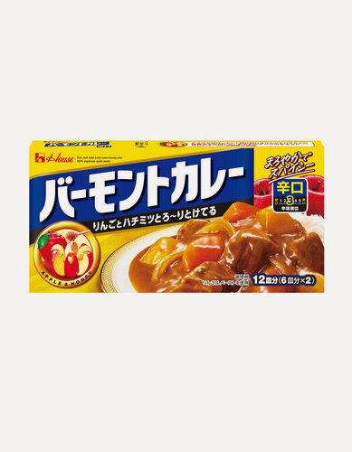 Изображение товара Соус овощной Карри острый Vermont Curry (12 порций) 230 г, Япония