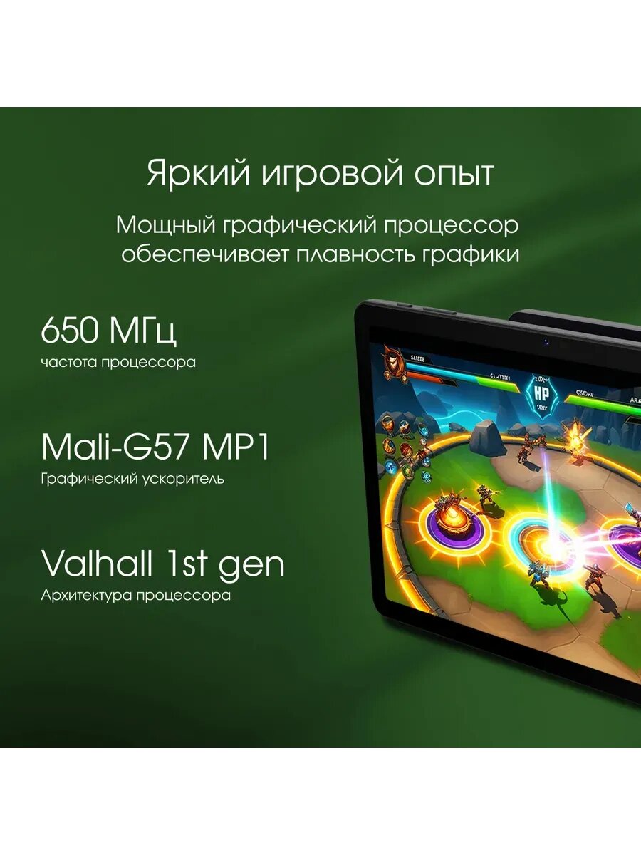 Планшет Pro Zoom T606 8C/6Gb/128Gb 10.1" IPS 1920x1200/4G — фото 1