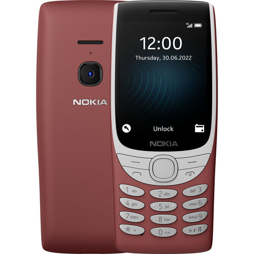 Nokia 8210 4G, 2 SIM, красный simcom a7670e mini pcie lte cat1 модуль европа корея lte fdd b1 b3 b5 b7 b8 b20 gsm совместимость с sim7000e sim7070e series