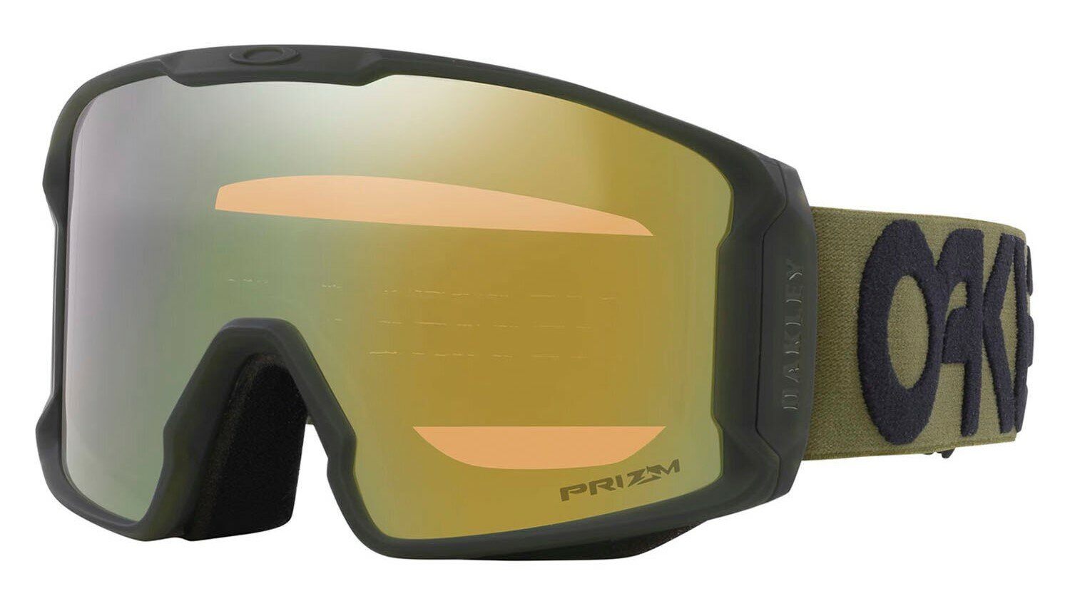 Очки горнолыжные Oakley Line Miner L Matte B1B New Dark Brush/Prizm Sage Gold Iridium