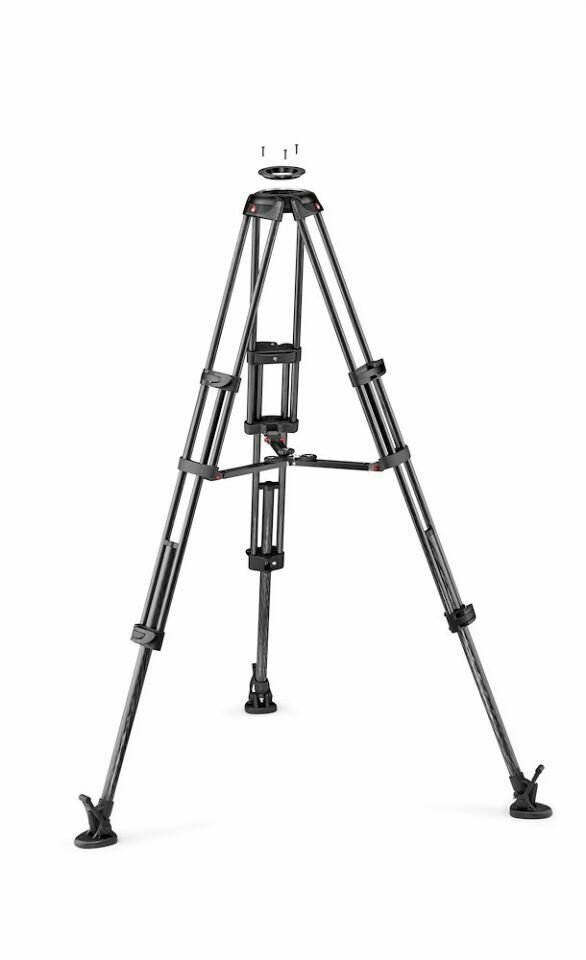 Штатив Manfrotto MVK504XTWINMС карбоновый, с головкой 504X, до 12 кг