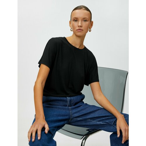 фото Футболка koton, размер xs, черный