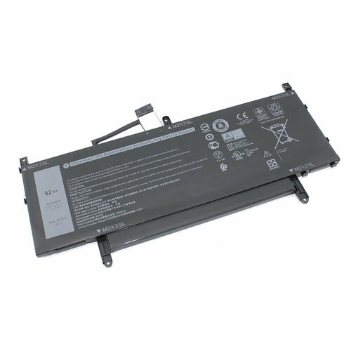 Аккумулятор для ноутбука Dell Latitude 9510 (N7HT0) 7.6V 52Wh/6500mAh