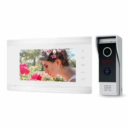 Комплект видеодомофона с видеопанелью и AHD камерой Proline DF-KIT706WW-103S+CAM