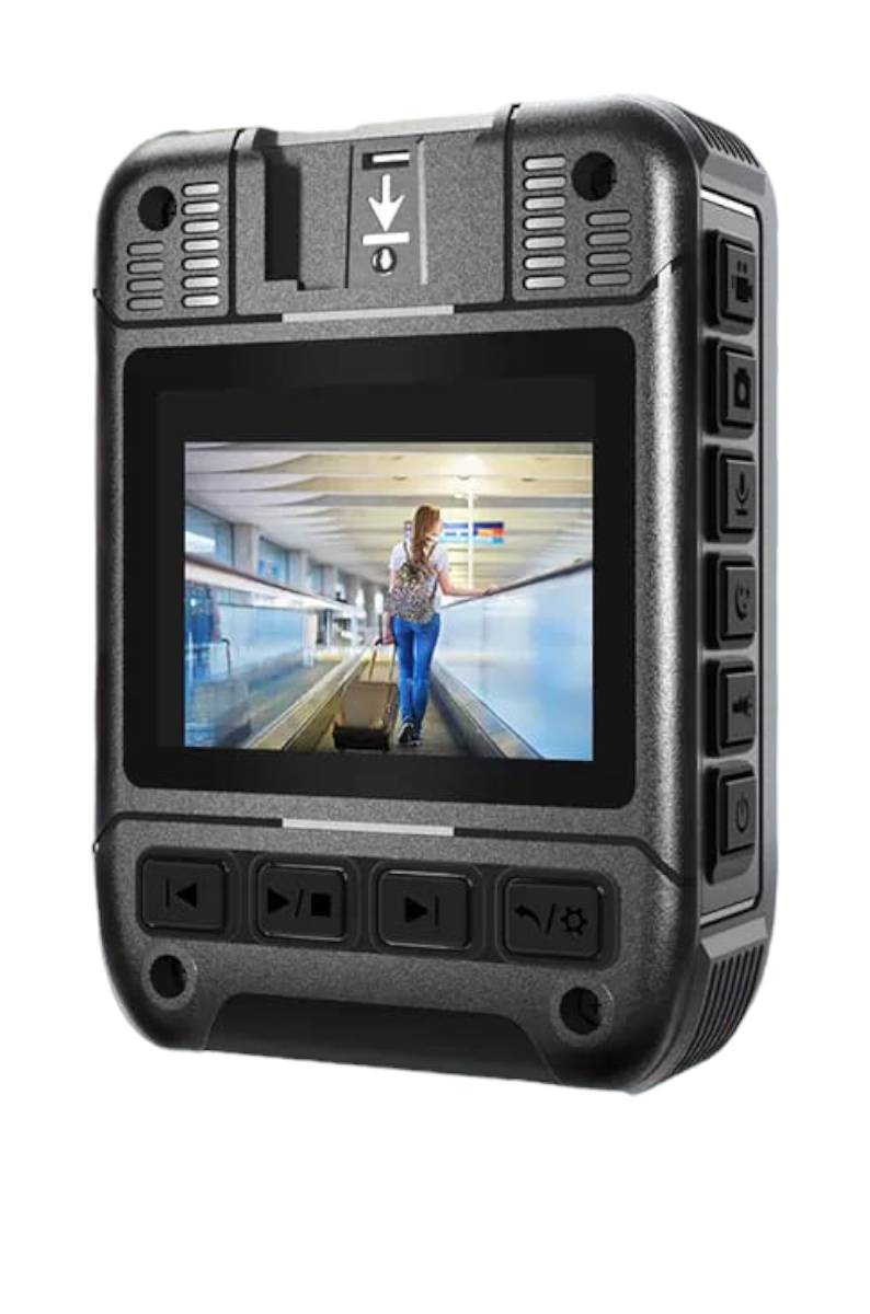 Персональный носимый видеорегистратор SV-501 датчик движения циклическая запись до 12 часов работы от аккумулятора/ Нагрудная камера с дисплеем