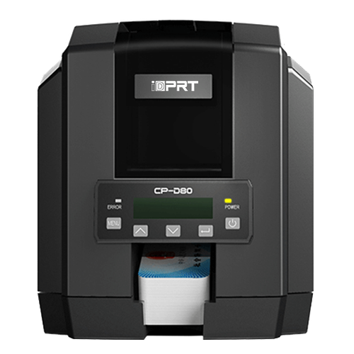 Принтер пластиковых карт iDPRT CP-D80, Card Printer, 300DPI, USB2.0 and Ethernet, one-side printing (10.9. CPD80.8004)