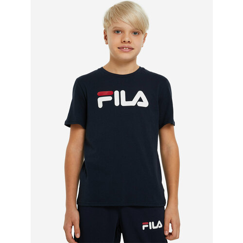 Футболка Fila, размер 170-176, синий куртка fila размер 170 176 синий