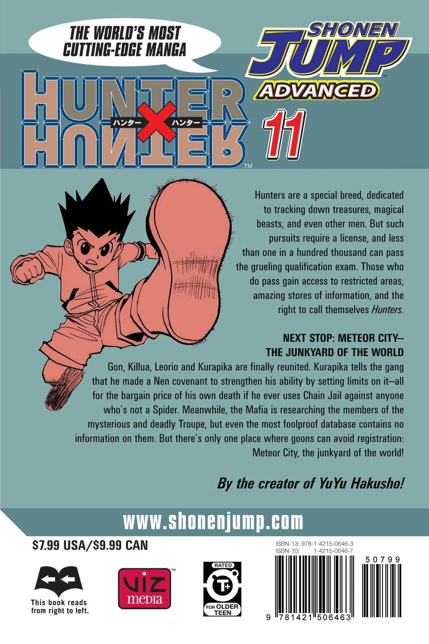 Hunter x Hunter. Volume 11 / Togashi Yoshihiro / Книга на Английском - фото №2