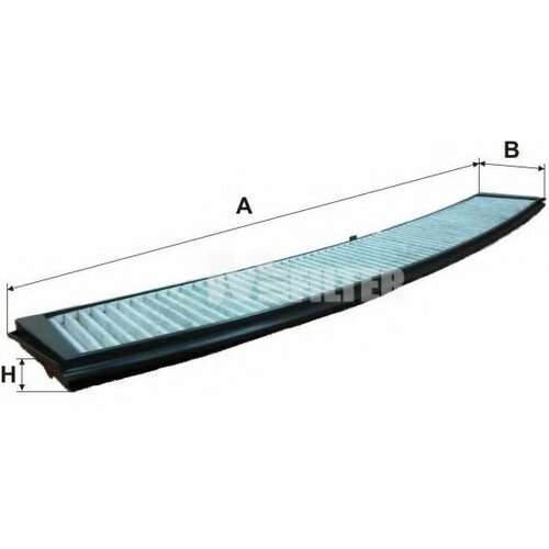 M-FILTER K939C K 939C_фильтр салона! угольный\ BMW E46 all 98-05