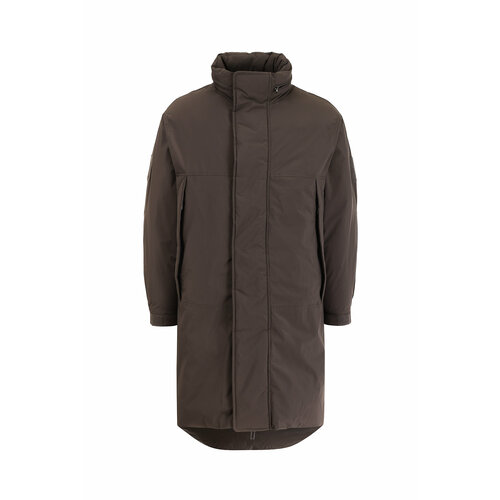 фото Пуховик emporio armani, размер 54, коричневый