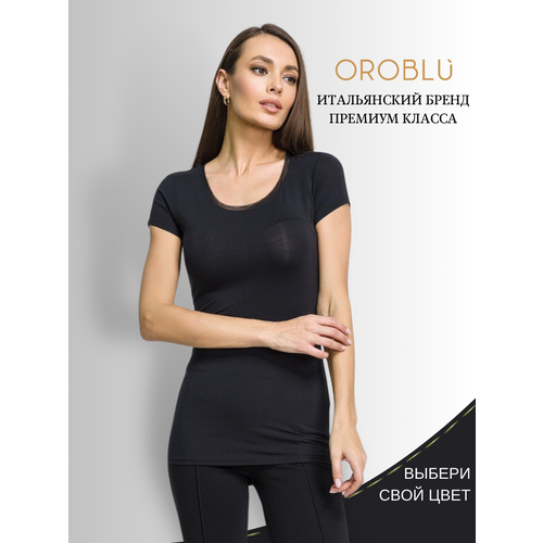 фото Футболка oroblu, размер xl, черный