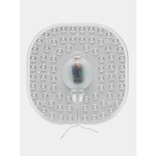 Сменный модуль светодиодный для настенно-потолочного светильника мощность 24 Вт Цветовая температура холодный свет 6 000 К форма модуля квадрат 1399₽