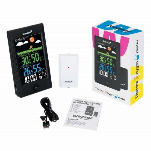 Термогигрометр Levenhuk Wezzer Teo TH40 81388 Levenhuk 81388 399000₽
